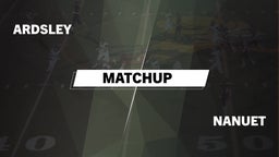Matchup: Ardsley  vs. Nanuet  2016