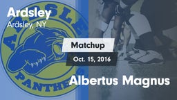 Matchup: Ardsley  vs. Albertus Magnus 2016