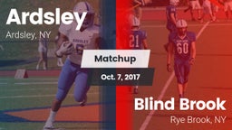 Matchup: Ardsley  vs. Blind Brook  2017