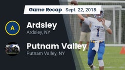 Recap: Ardsley  vs. Putnam Valley  2018