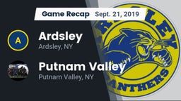 Recap: Ardsley  vs. Putnam Valley  2019