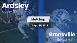 Matchup: Ardsley  vs. Bronxville  2019