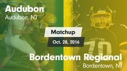 Matchup: Audubon  vs. Bordentown Regional  2016