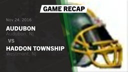 Recap: Audubon  vs. Haddon Township  2016