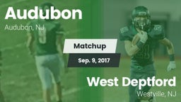 Matchup: Audubon  vs. West Deptford  2017