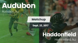 Matchup: Audubon  vs. Haddonfield  2017