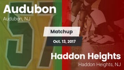 Matchup: Audubon  vs. Haddon Heights  2017