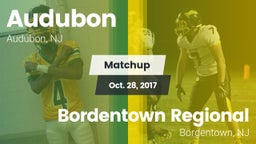 Matchup: Audubon  vs. Bordentown Regional  2017