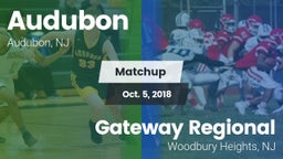 Matchup: Audubon  vs. Gateway Regional  2018