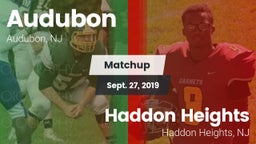Matchup: Audubon  vs. Haddon Heights  2019