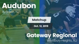Matchup: Audubon  vs. Gateway Regional  2019