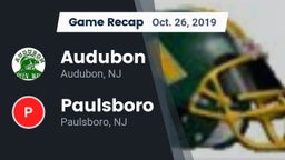 Recap: Audubon  vs. Paulsboro  2019