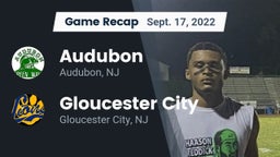 Recap: Audubon  vs. Gloucester City  2022