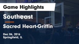 Southeast  vs Sacred Heart-Griffin  Game Highlights - Dec 06, 2016