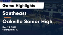 Southeast  vs Oakville Senior High Game Highlights - Dec 28, 2016