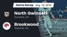 Recap: North Gwinnett  vs. Brookwood  2018