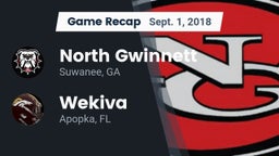 Recap: North Gwinnett  vs. Wekiva  2018