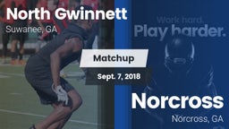 Matchup: North Gwinnett High vs. Norcross  2018