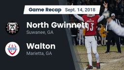 Recap: North Gwinnett  vs. Walton  2018