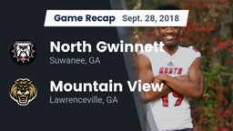 Recap: North Gwinnett  vs. Mountain View  2018
