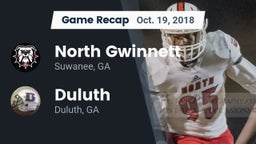 Recap: North Gwinnett  vs. Duluth  2018