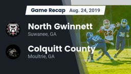 Recap: North Gwinnett  vs. Colquitt County  2019