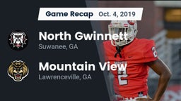 Recap: North Gwinnett  vs. Mountain View  2019
