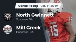 Recap: North Gwinnett  vs. Mill Creek  2019