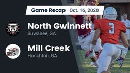 Recap: North Gwinnett  vs. Mill Creek  2020