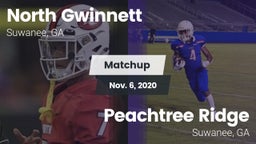 Matchup: North Gwinnett High vs. Peachtree Ridge  2020