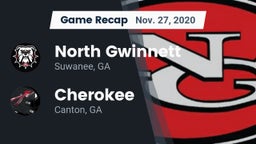 Recap: North Gwinnett  vs. Cherokee  2020