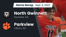Recap: North Gwinnett  vs. Parkview  2022