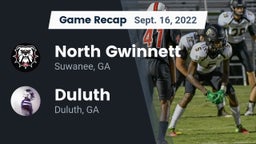 Recap: North Gwinnett  vs. Duluth  2022