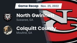 Recap: North Gwinnett  vs. Colquitt County  2022