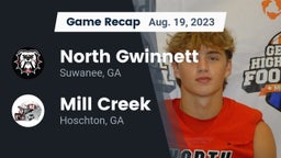 Recap: North Gwinnett  vs. Mill Creek  2023