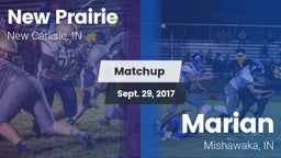 Matchup: New Prairie High vs. Marian  2017