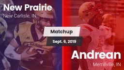 Matchup: New Prairie High vs. Andrean  2019