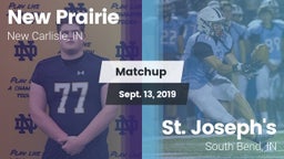 Matchup: New Prairie High vs. St. Joseph's  2019