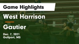 West Harrison  vs Gautier  Game Highlights - Dec. 7, 2021