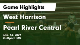 West Harrison  vs Pearl River Central  Game Highlights - Jan. 14, 2022