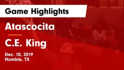 Atascocita  vs C.E. King  Game Highlights - Dec. 10, 2019