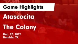 Atascocita  vs The Colony  Game Highlights - Dec. 27, 2019