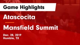 Atascocita  vs Mansfield Summit  Game Highlights - Dec. 28, 2019