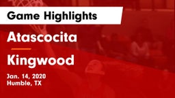 Atascocita  vs Kingwood  Game Highlights - Jan. 14, 2020