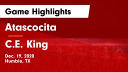 Atascocita  vs C.E. King  Game Highlights - Dec. 19, 2020