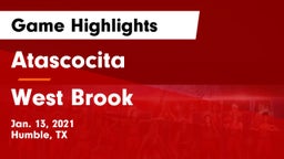 Atascocita  vs West Brook  Game Highlights - Jan. 13, 2021