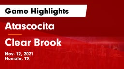 Atascocita  vs Clear Brook Game Highlights - Nov. 12, 2021