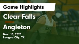 Clear Falls  vs Angleton  Game Highlights - Nov. 10, 2020