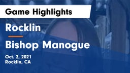 Rocklin  vs Bishop Manogue  Game Highlights - Oct. 2, 2021