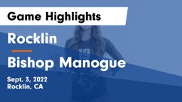 Rocklin  vs Bishop Manogue  Game Highlights - Sept. 3, 2022